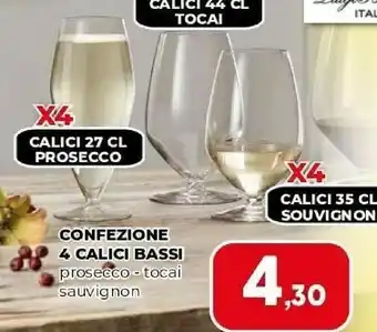 Calici Tocal/Prosecco/Bassi/Souvignon