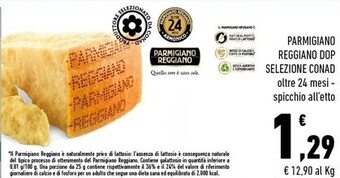 Conad parmigiano reggiano dop