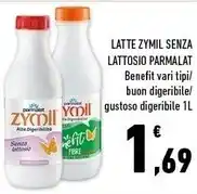 Conad Margherita Parmalat latte zymil senza lattosio offerta