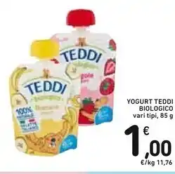 Spazio Conad Teddi yogurt biologico offerta