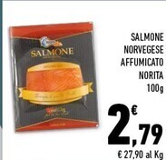 Norita salmone norvegese affumicato