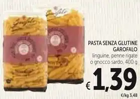Spazio Conad Garofalo pasta di semola offerta