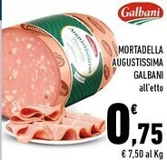 Galbani mortadella augustissima