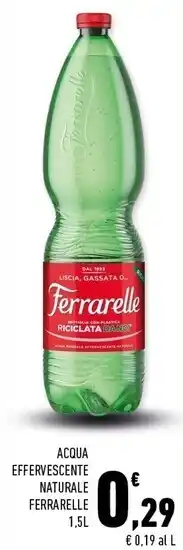 Ferrarelle acqua effervescente naturale