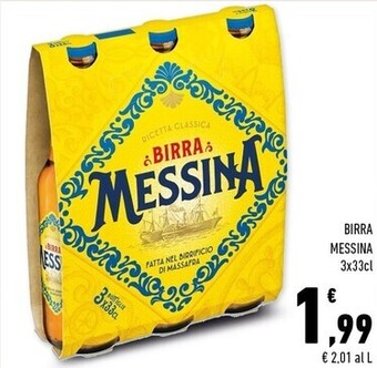 Conad Margherita Messina birra offerta