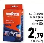 Conad Margherita Lavazza caffe crema & gusto offerta