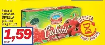 Ard Discount Divella polpa di pomodoro offerta