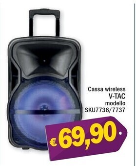 V-tac cassa wireless