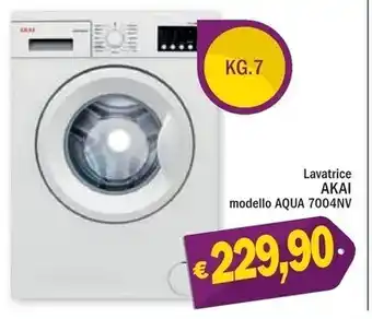 Akai lavatrice