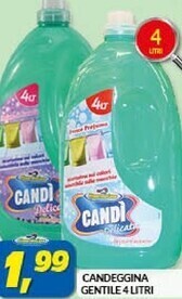 Candeggina gentile 4 litri