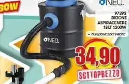 Risparmio Casa Neo bidone aspiracenere offerta