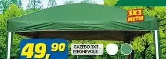 Gazebo 3x3 pieghevole