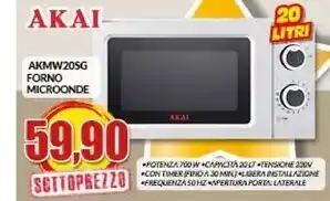 Risparmio Casa Akai forno mircoonde offerta