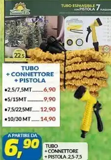 Tubo + conettore + pistola