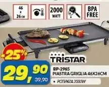 Tristar bp - 2965 piastra griglia