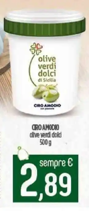 Ciro Amodio CIRO AMODIO 500 g offerta