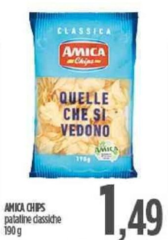 Ciro Amodio AMICA CHIPS patatine classiche 190 g offerta