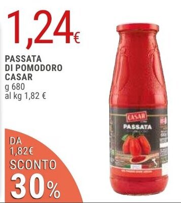 Dora Daily PASSATA DI POMODORO CASAR 680 g offerta