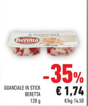 GUANCIALE IN STICK BERETTA 120 g