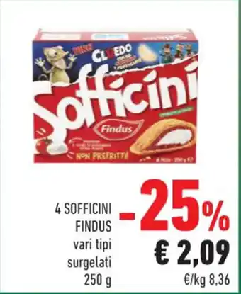 4 SOFFICINI FINDUS 250 g