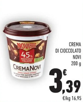 CREMA DI CIOCCOLATO NOVI 200 g