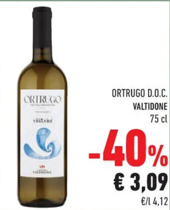 ORTRUGO D.O.C. VALTIDONE 75 cl