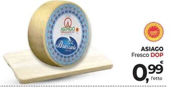 Supermercati Dok Asiago Fresco DOP offerta