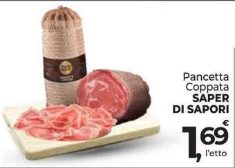 Pancetta Coppata SAPER DI SAPORI