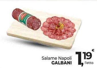 Supermercati Dok Salame Napoli GALBANI offerta