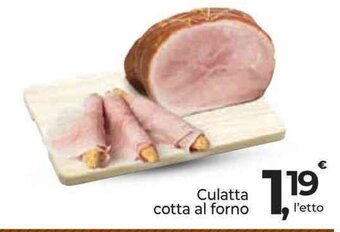 Culatta cotta al forno