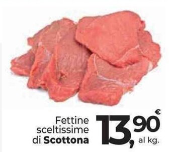 Supermercati Dok Fettine sceltissime di Scottona offerta