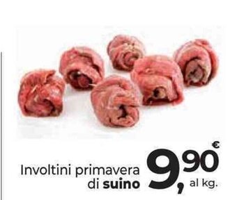Supermercati Dok Involtini primavera di suino offerta