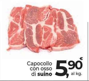 Supermercati Dok Capocollo con osso di suino offerta