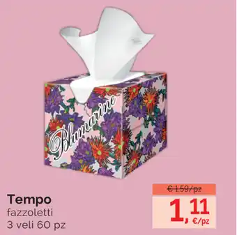 Tempo fazzoletti 3 veli 60pz