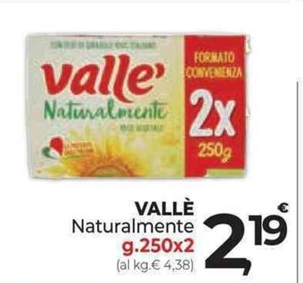 VALLÈ Naturalmente g.250x2