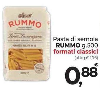 Pasta di semola RUMMO g.500