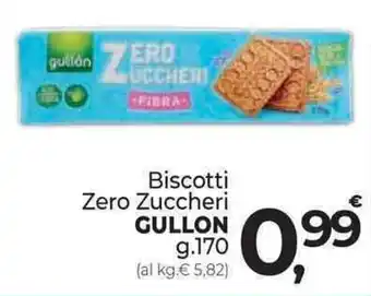 Biscotti Zero Zuccheri GULLON g.170