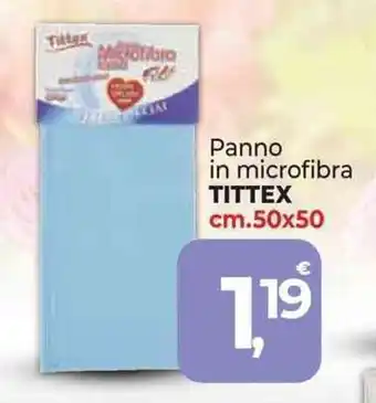 Panno in microfibra TITTEX cm.50x50