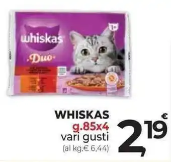 WHISKAS g.85x4 vari gusti