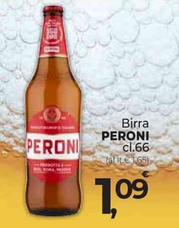 Supermercati Dok PERONI Birra 66 cl offerta