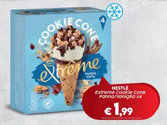 Crai Extreme Cookie Cone Panna/Vaniglia x4 offerta