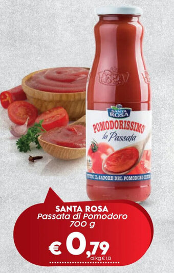 Crai SANTA ROSA Passata di Pomodoro 700 g offerta