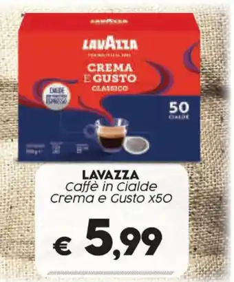 LAVAZZA Caffè in Cialde Crema e Gusto x50