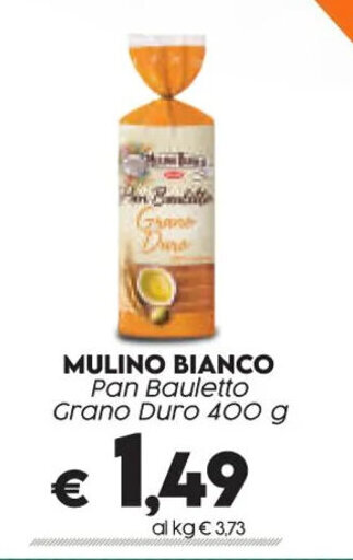 Crai MULINO BIANCO Pan Bauletto Grano Duro 400 g offerta