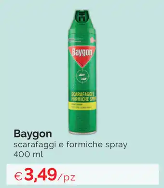 Prodet Baygon Scarafaggi e formiche spray 400ml offerta