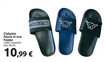 Carrefour Ciabatta fascia in eva Kappa 36-45 offerta