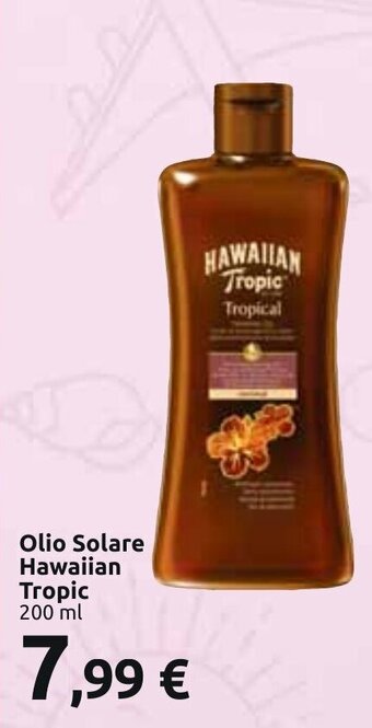 Carrefour Olio Solare Hawaiian Tropic 200 ml offerta