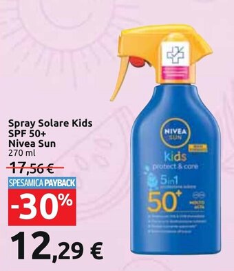 Spray Solare Kids SPF 50+ Nivea Sun 270 ml