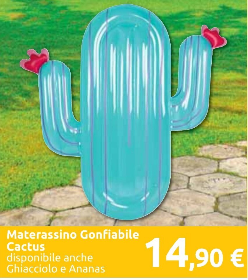 Carrefour Materassino Gonfiabile Cactus offerta