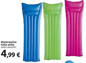 Materassino tinta unita